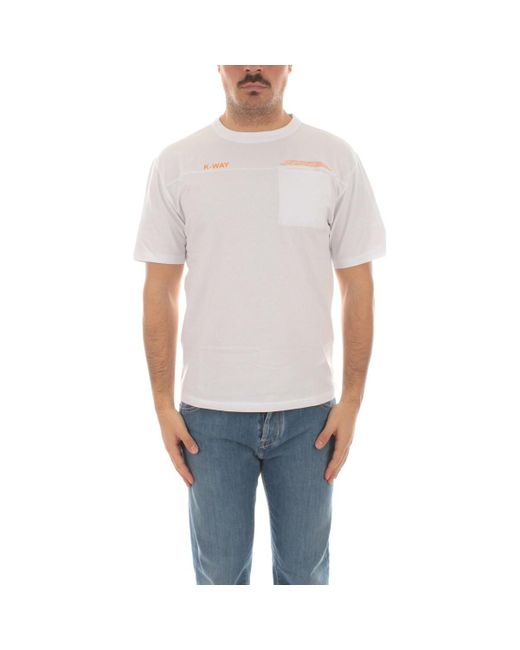 T-shirt K5127GW K-Way pour homme en coloris Gray