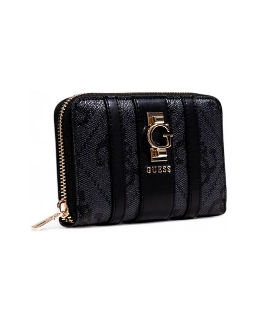 Portefeuille ERENIA SLG MEDIUM ZIP AROUND SWSO78 38140 Guess en coloris Black