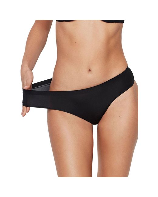 Culottes & Slips Culotte Essentials Selmark en coloris Black