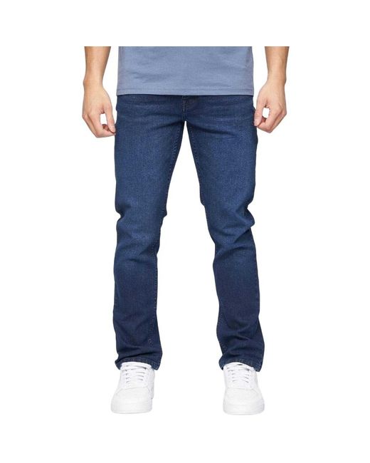 Jeans Malcolm Crosshatch pour homme en coloris Blue