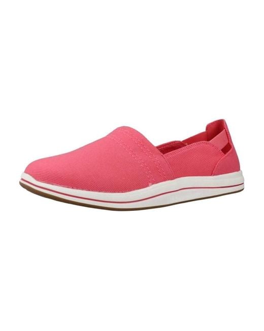 Clarks Nette Schoenen Brinkley in het Pink