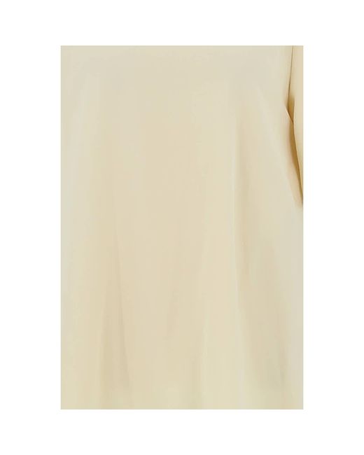 Blouses T-shirt beige Tara Jarmon en coloris Natural