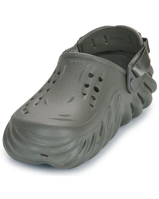 CROCSTM Klompen Echo Clog in het Gray voor heren