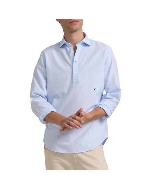 Chemise Silbon pour homme en coloris Blue