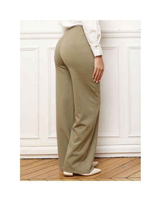 La Modeuse Broek 74418_P175920 in het Brown