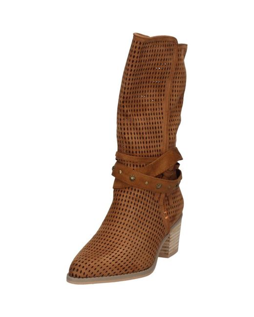 Bottines Refresh en coloris Brown