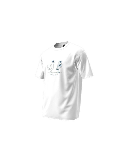 T-shirt 34270 New Balance pour homme en coloris White