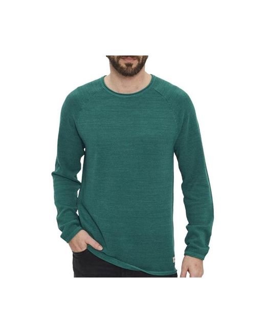 Pull Knit Crew Jack & Jones pour homme en coloris Green