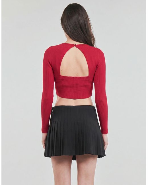 Pull Yurban en coloris Red