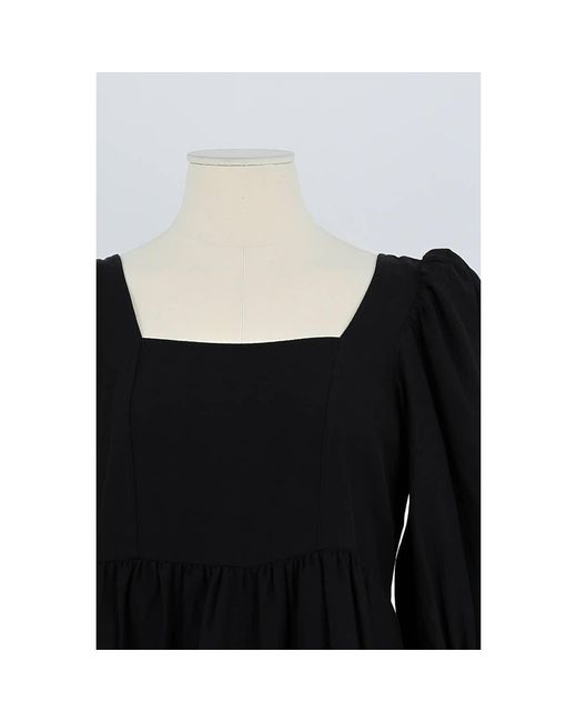 Robe courte Robe noire Ba&sh en coloris Black