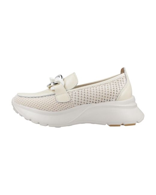 Mocassins CASCAIS The Happy Monk en coloris White