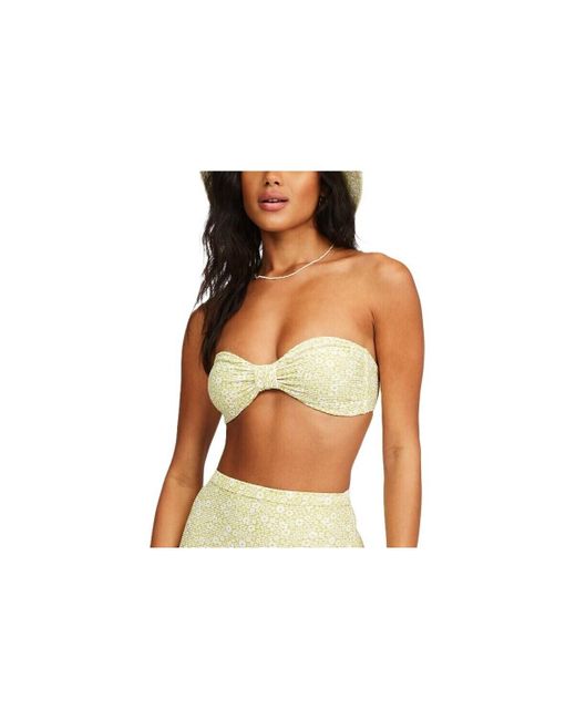 Maillots de bain - Haut de maillot de bain - jaune Billabong en coloris Multicolor
