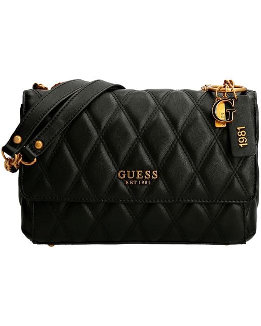 Sac matelass?� Sac Bandouliere Guess pour homme en coloris Noir | Lyst