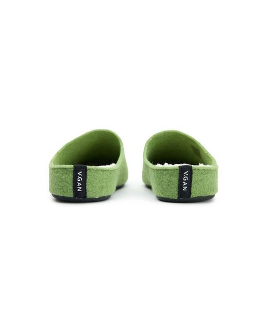 Chaussons Date Mule Chaussons V.Gan en coloris Green