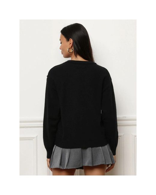 Pull Pulls pour - Noir La Modeuse en coloris Black