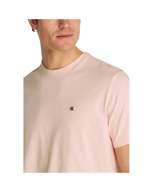 Polo SS SMOOTH CTTN SOLID LV040HM265 Calvin Klein pour homme en coloris Pink