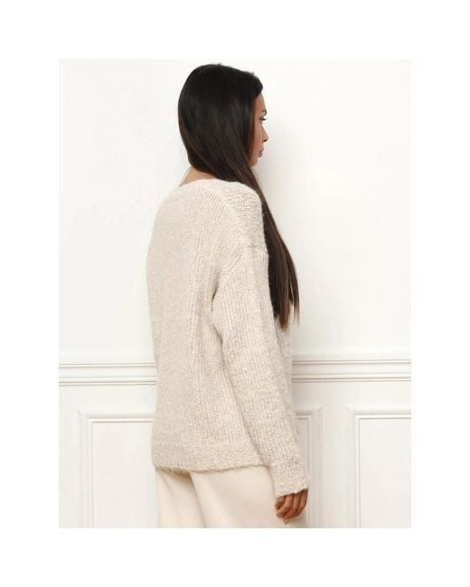 Pull Pulls Pour Femme La Modeuse en coloris Natural