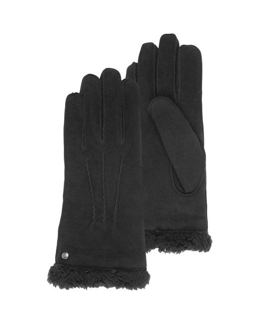 Gants Cuir collection Isotoner en coloris Black