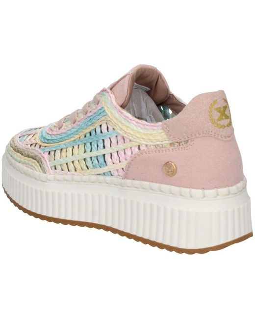 Baskets basses Xti en coloris Pink
