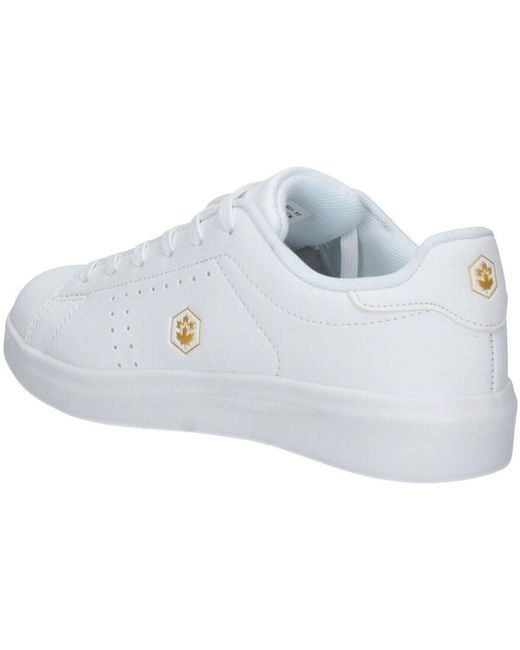 Baskets basses Lumberjack en coloris White