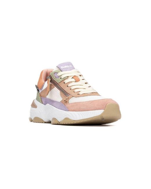 Baskets Basses 17519904 Refresh en coloris Pink