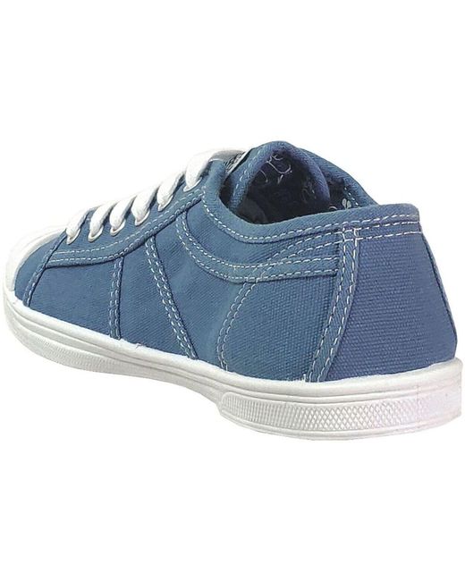 Baskets Basses Basic 02 Le Temps Des Cerises en coloris Blue