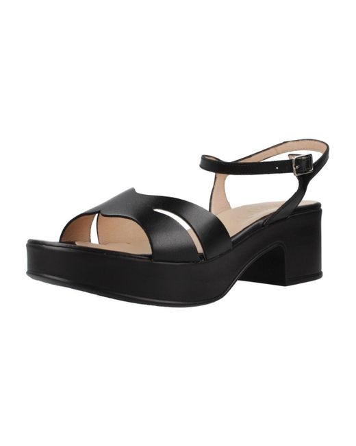 Wonders Sandalen D8853P in het Black