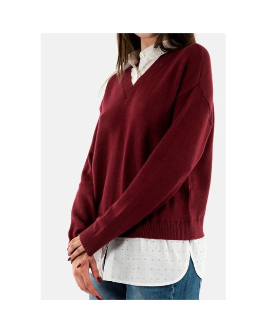 Pull 15353201 ONLY en coloris Red
