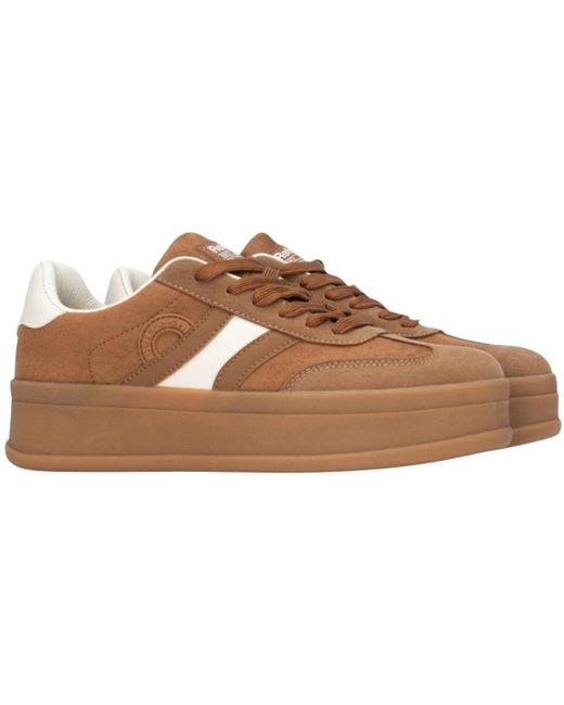 Baskets 176234 Refresh en coloris Brown