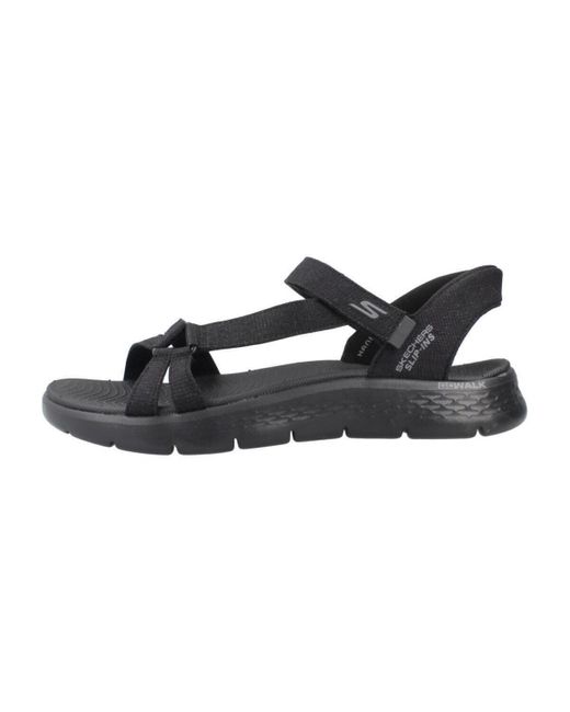 Skechers Sandalen Slip-Ins Go Walk Flex in het Black