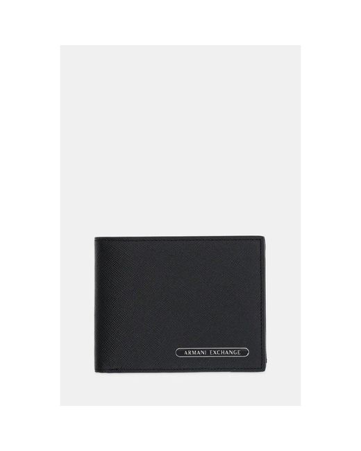 Portefeuille EAX pour homme en coloris Black