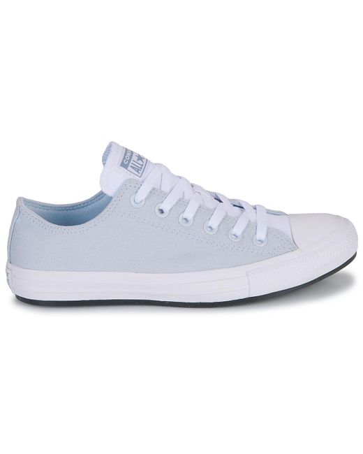 Baskets basses CHUCK TAYLOR ALL STAR MARBLED-GHOSTED/AQUA MIST/CYBER GREY Converse en coloris White