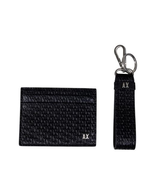 Portefeuille SMALL LEATHER GOODS SET 958539 4R847 EAX pour homme en coloris Black