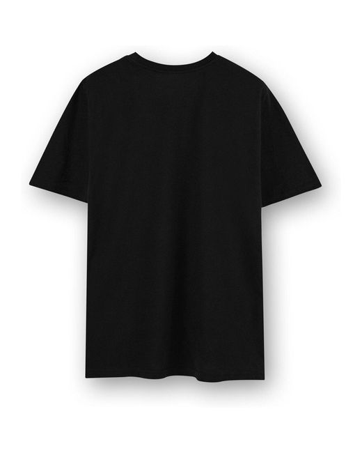 T-shirt Hellfire T-shirt à manches courtes Stranger Things en coloris Black