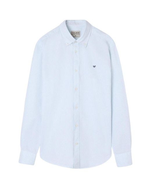 Chemise Silbon pour homme en coloris Blue
