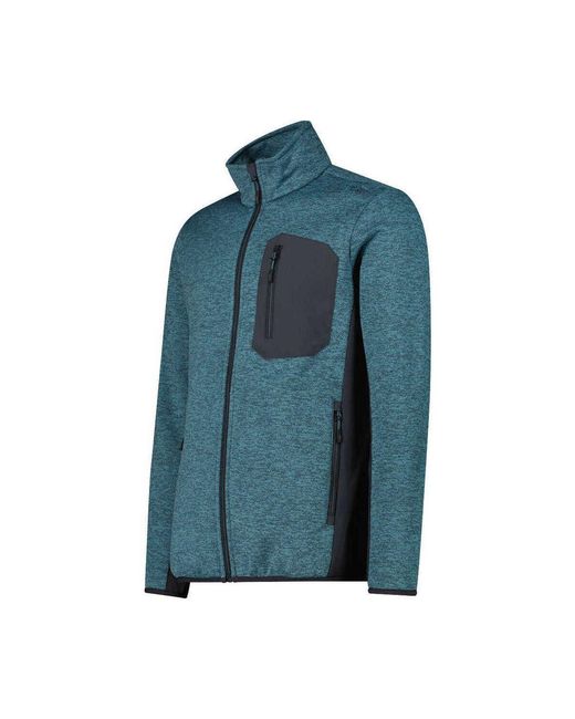 Polaire MAN JACKET CMP pour homme en coloris Blue