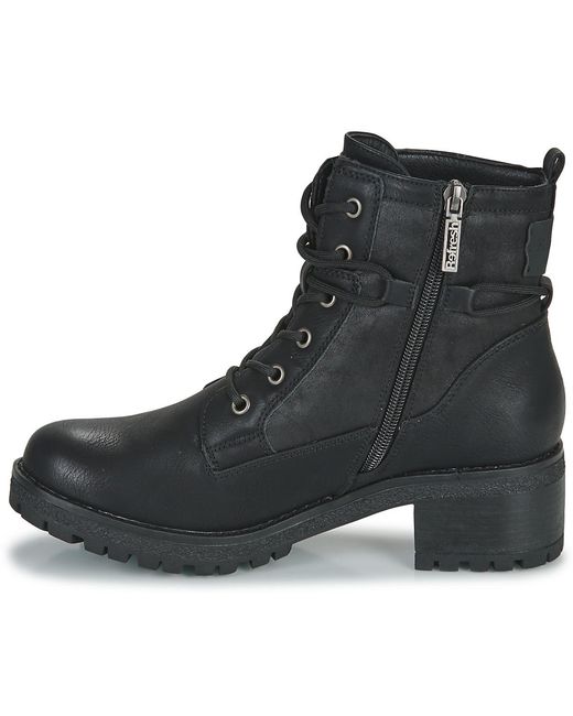 Bottines 170145 Refresh en coloris Black