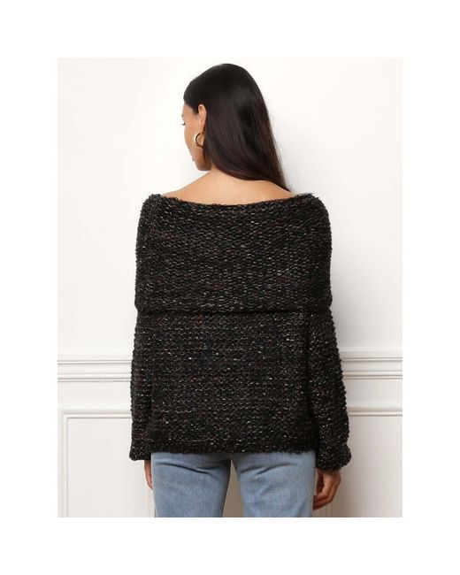 Pull Pulls Pour Femme La Modeuse en coloris Black