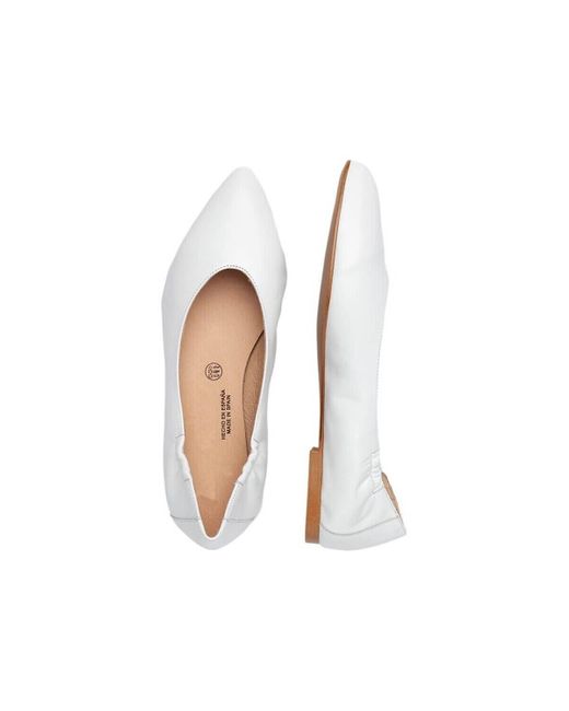 Ballerines Cbp - Conbuenpie en coloris White