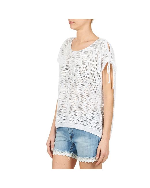 Moony Mood Blouse Edda in het White