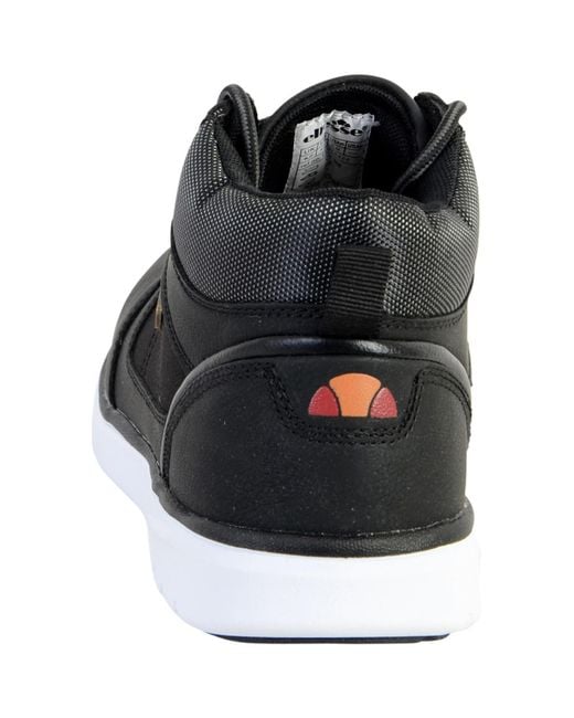 Hommes Noir Hugo En Homme Basket Pour Montante Chaussures Ellesse vfyY76bg
