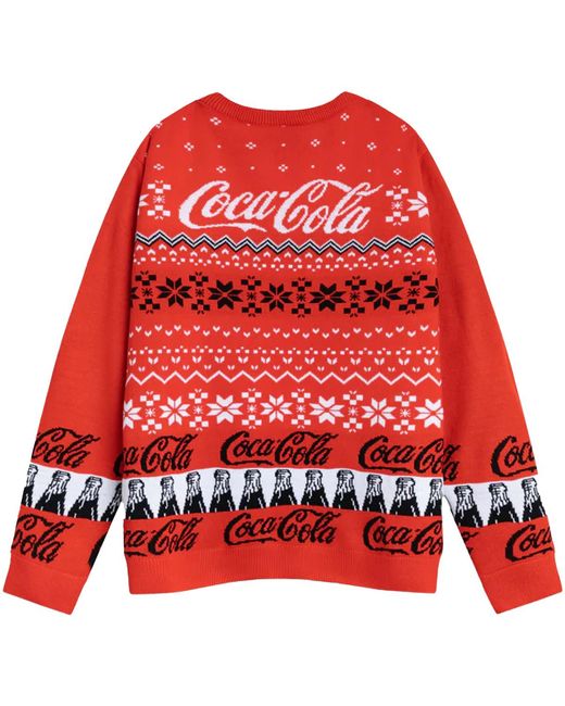 Pull NS9082 Coca Cola pour homme en coloris Red