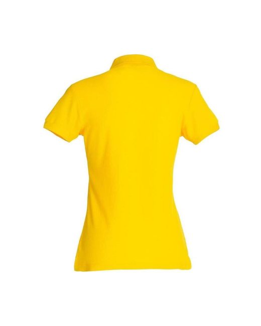 Polo Basic C-Clique en coloris Yellow