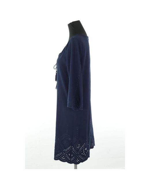 Robe courte Robe bleue Tara Jarmon en coloris Blue