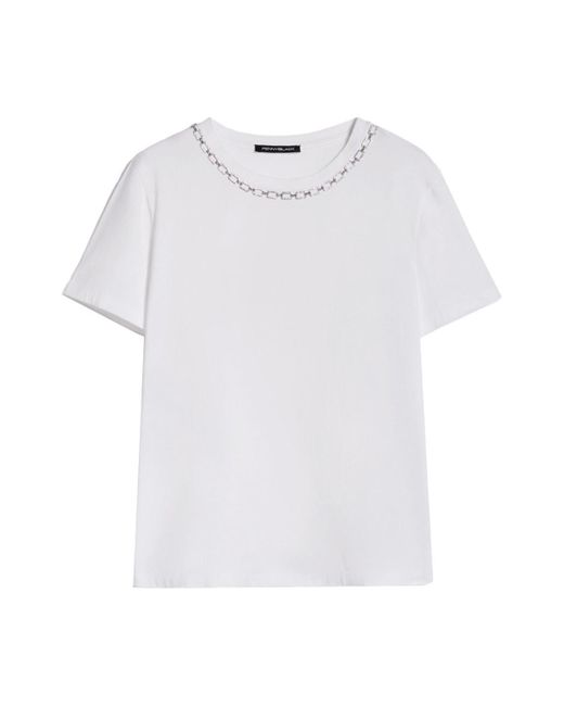 T-shirt bice-5 Pennyblack en coloris White