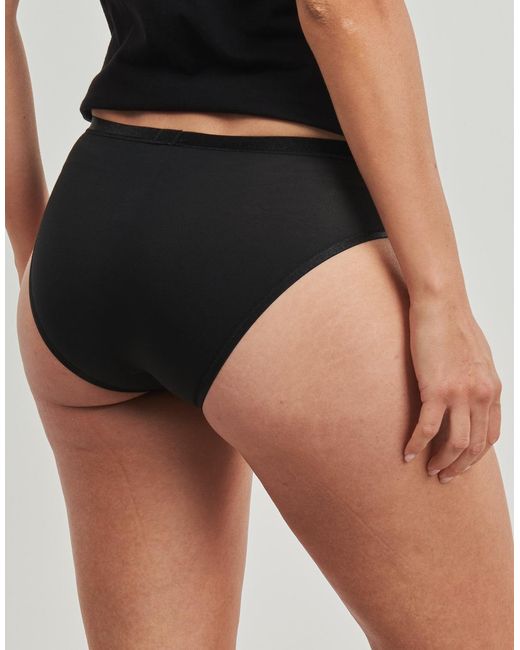 Sloggi Slips Romance Tai Pack De 4 in het Black
