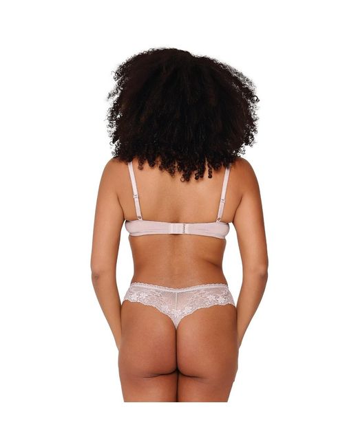 Culottes & slips String en dentelle Basique Lingadore en coloris Natural