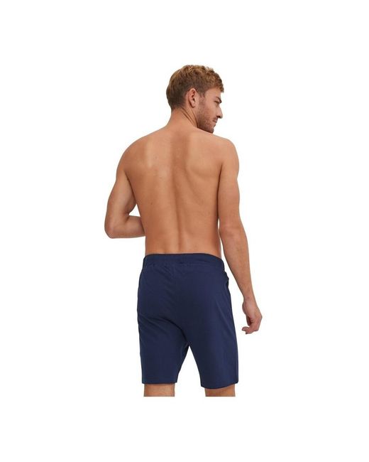 Pyjamas / Chemises de nuit Ensemble Pyjama court Tshirt col V en coton Serge Blanco pour homme en coloris Blue