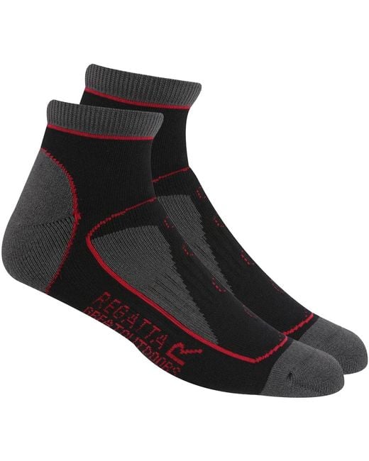 Chaussettes Aris Trail Regatta en coloris Black