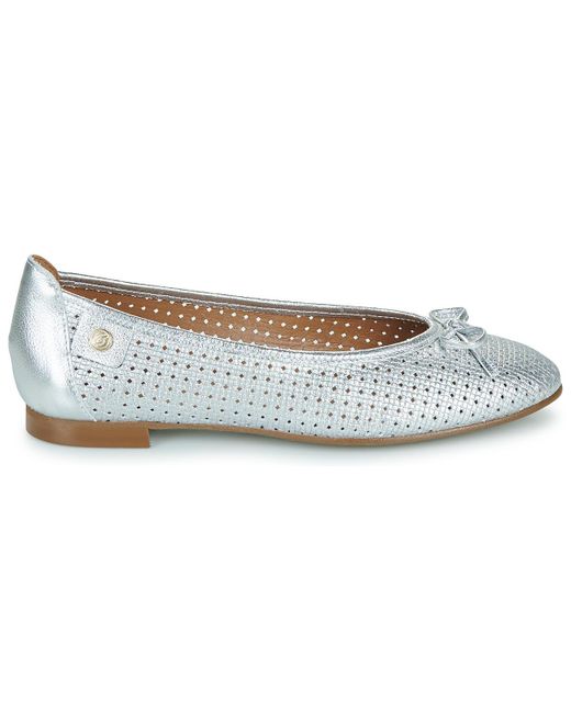 Betty London Blue Ballerinas Vilma